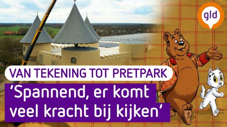 Omroep Gelderland #5 – Zo plaats je MEGATORENS op een PRETPARK KASTEEL in de Achterhoek