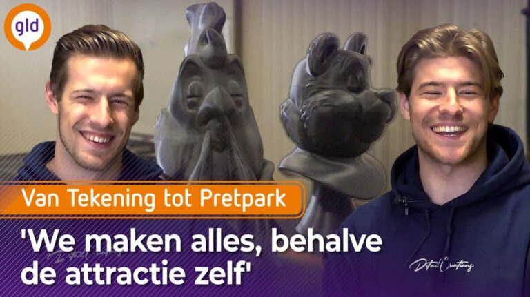 Omroep Gelderland #6 – Hoe ROSALIE een MAGISCH KASTEEL SCHILDERT in PRETPARK ACHTERHOEK